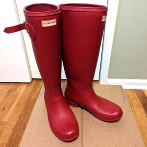 Hunter original tall rain boots
